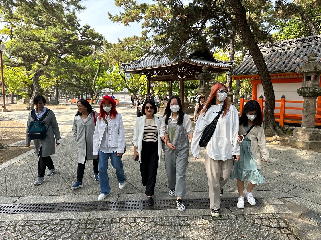 Studenten in Japan