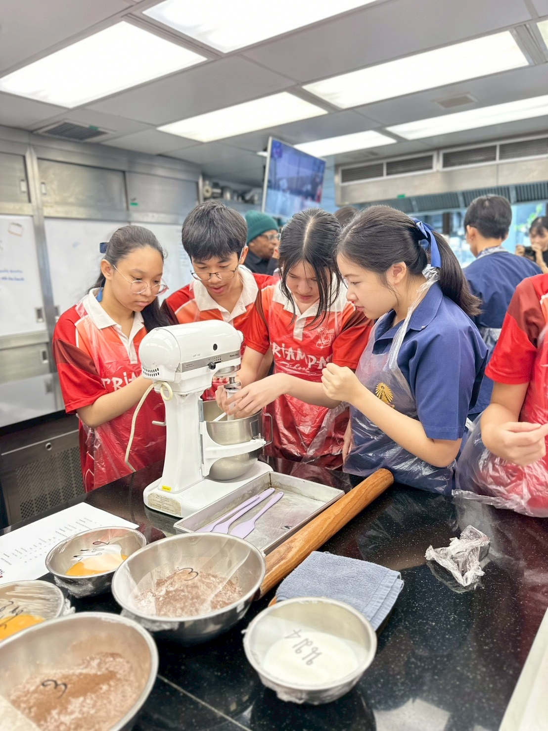 Hands-on pastry preparation