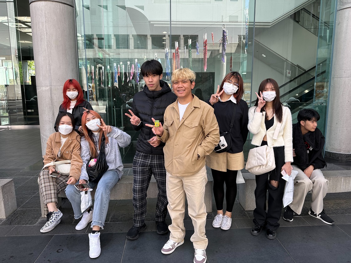 Studenten in Japan